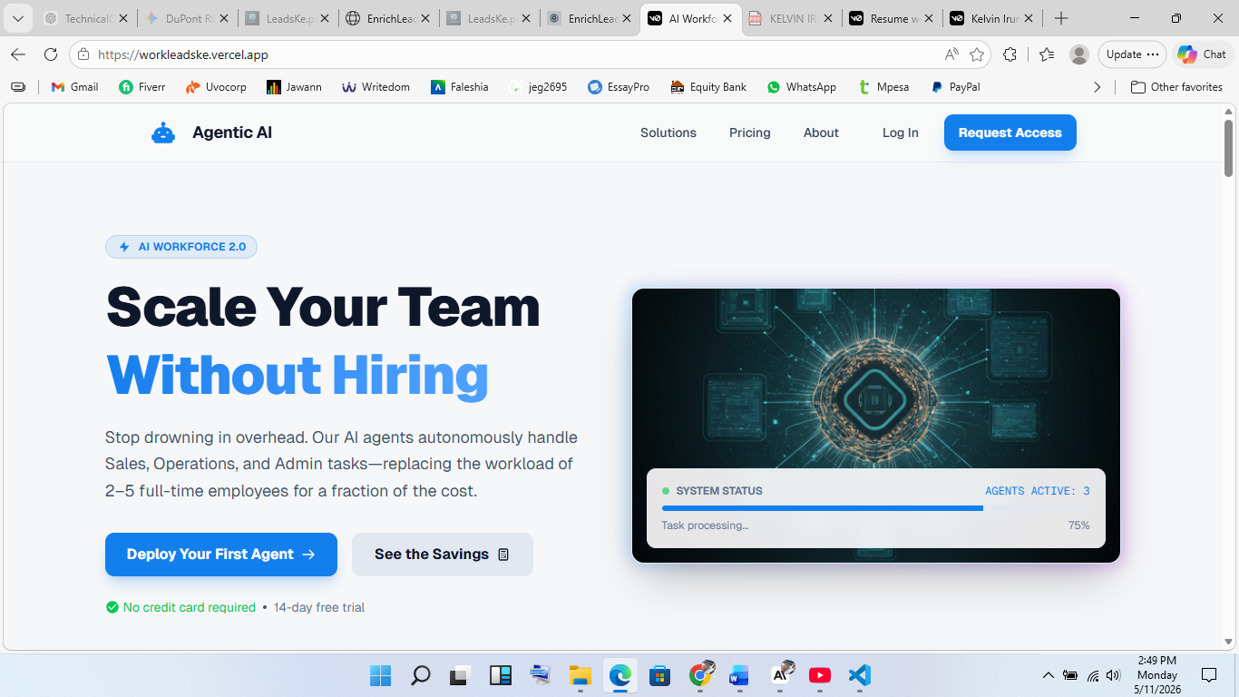Agentic AI - AI Workforce Platform